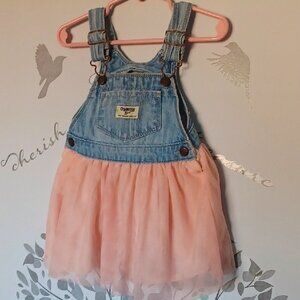 Perfect for Summer! Toddler Skirt Overalls!
